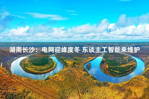 湖南长沙：电网迎峰度冬 东谈主工智能来维护